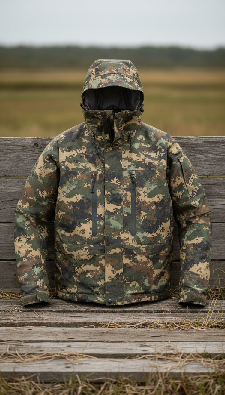 Synthetic Shell Jacket With Welded Seams